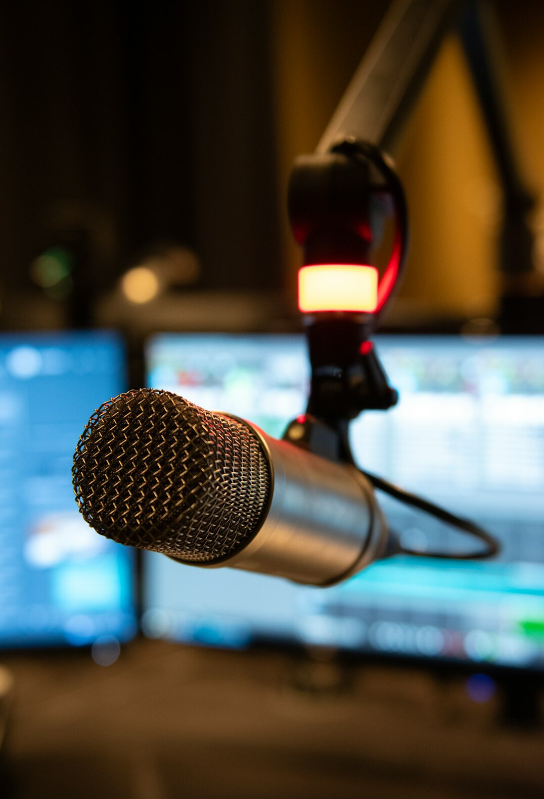 professional podcast studio setup